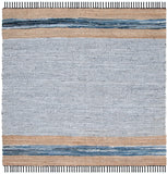 Safavieh Vintage Leather 602 Hand Woven 70% Leather/25% Jute/and 10% Cotton Rug VTL602F-8SQ