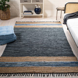 Safavieh Vintage Leather 602 Hand Woven 70% Leather/25% Jute/and 10% Cotton Rug VTL602M-8SQ