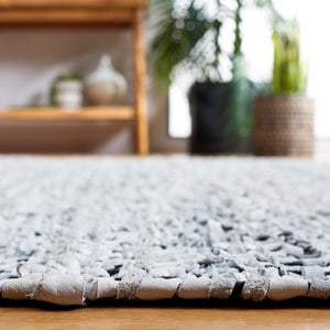 Safavieh Vintage Leather 701 Hand Woven 90% Leather and 10% Cotton Rug VTL701A-8