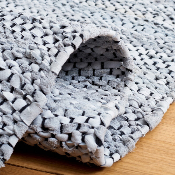 Safavieh Vintage Leather 701 Hand Woven 90% Leather and 10% Cotton Rug VTL701A-8