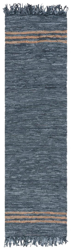 Safavieh Vintage Leather 702 Hand Woven 90% Leather and 10% Cotton Rug VTL702F-8