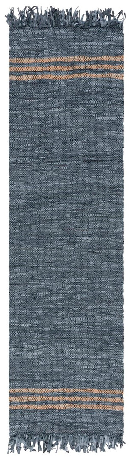 Safavieh Vintage Leather 702 Hand Woven 90% Leather and 10% Cotton Rug VTL702F-8