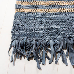 Safavieh Vintage Leather 702 Hand Woven 90% Leather and 10% Cotton Rug VTL702F-8