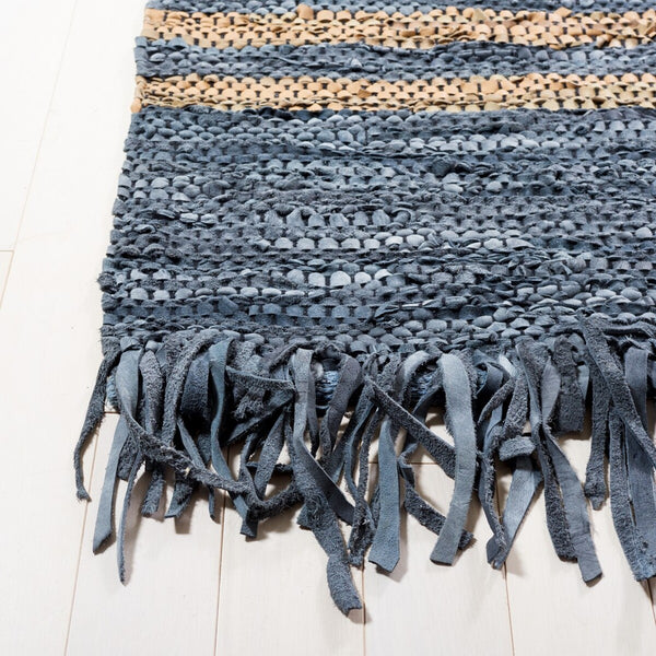 Safavieh Vintage Leather 702 Hand Woven 90% Leather and 10% Cotton Rug VTL702F-8