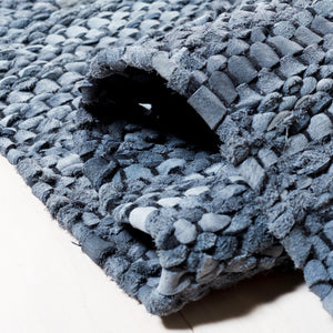 Safavieh Vintage Leather 702 Hand Woven 90% Leather and 10% Cotton Rug VTL702F-8