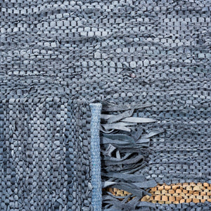 Safavieh Vintage Leather 702 Hand Woven 90% Leather and 10% Cotton Rug VTL702F-8