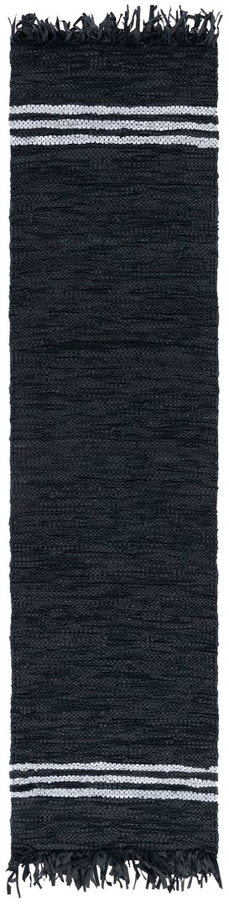 Safavieh Vintage Leather 702 Hand Woven 90% Leather and 10% Cotton Rug VTL702H-8