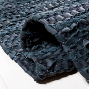 Safavieh Vintage Leather 702 Hand Woven 90% Leather and 10% Cotton Rug VTL702H-8