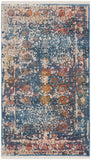 Vintage Persian 409 Flat Weave Polyester Transitional Rug