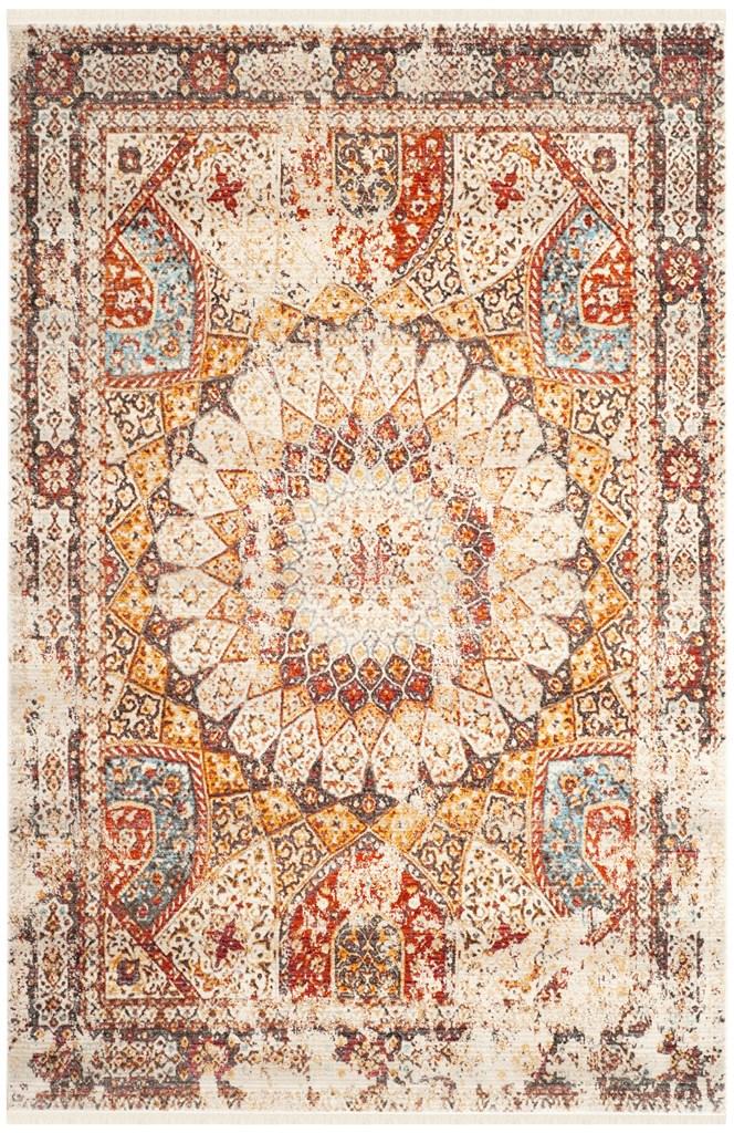 Safavieh Vintage Persian 412 Flat Weave Polyester Transitional Rug VTP412R-9