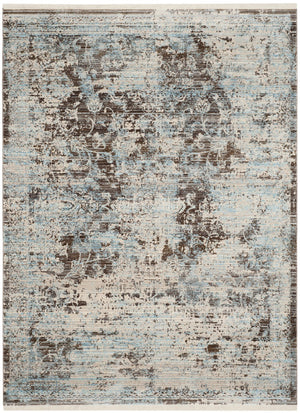 Vintage Power Loomed Area Rug - Soft Polyester Material, Elegant Design for Any Home Décor Style