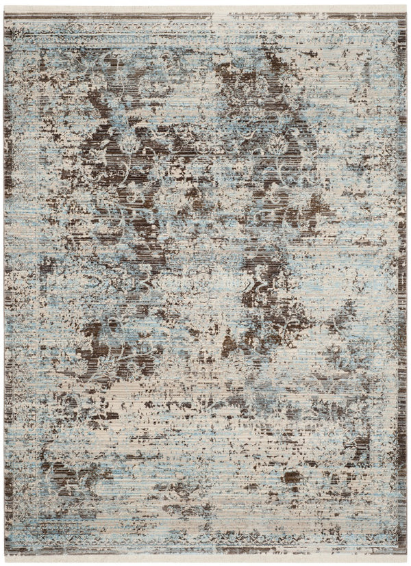 Vintage Power Loomed Area Rug - Soft Polyester Material, Elegant Design for Any Home Décor Style