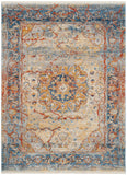 Vintage Persian 435 Flat Weave Polyester Transitional Rug
