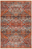 Vintage Persian 470 Flat Weave Polyester Transitional Rug