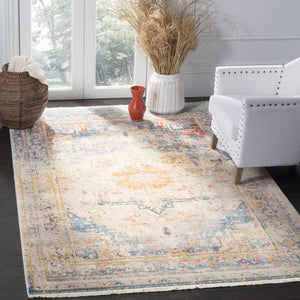 Safavieh Vintage Persian 438 Power Loomed Polyester Rug VTPB438B-6R