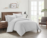 Wesley Charcoal Twin 5pc Duvet Set