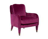 Tzivia Plum Accent Chair