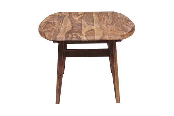 Porter Designs Fusion Solid Sheesham Wood Modern Coffee Table Natural 05-117-02-6740N