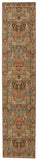 Nourison Living Treasures LI02 Persian Machine Made Loomed Indoor only Area Rug Multicolor 2'6" x 12' 99446669742