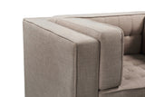 Lorenzo Sand Linen Textured Club Chair