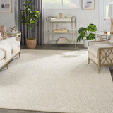 Nourison Michael Amini Ma30 Star SMR03 Glam Handmade Hand Tufted Indoor only Area Rug Ivory 9'9" x 13'9" 99446881519