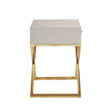 Ithaca Beige Side Table