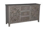 Mandala Solid Wood Vintage Sideboard