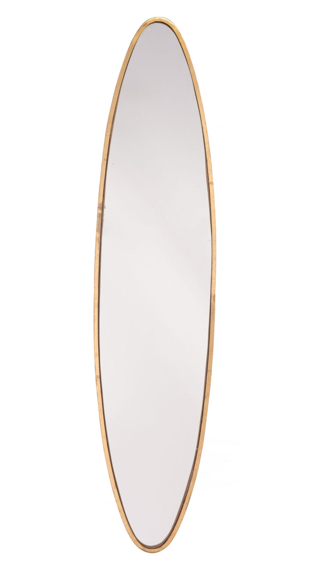 Zuo Modern Large Steel, MDF, Glass Modern Commercial Grade Mirror Gold Steel, MDF, Glass