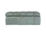 Chagit Grey Storage Ottoman