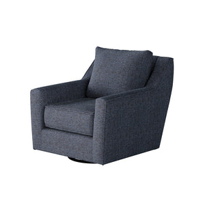 Fusion 67-02G-C Transitional Swivel Glider Chair 67-02G-C Sugarshack Navy