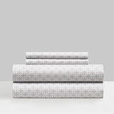 Lucille Grey King 4pc Sheet Set