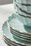 Lenox French Perle Scallop Ice Blue 4-Piece Place Setting 894512