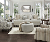 Fusion 2800-KP Transitional Sofa 2800-KP Barnabas Mushroom