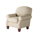 Fusion 532-C Transitional Accent Chair 532-C Sugarshack Oatmeal Accent Chair