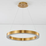 Bethel Gold LED Chandelier in Metal