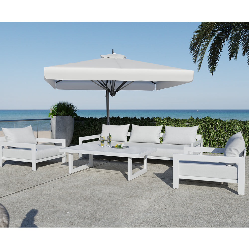 VIG Furniture Renava Wake - Modern White Outdoor Sofa VGGEMONTALK-WHT-S