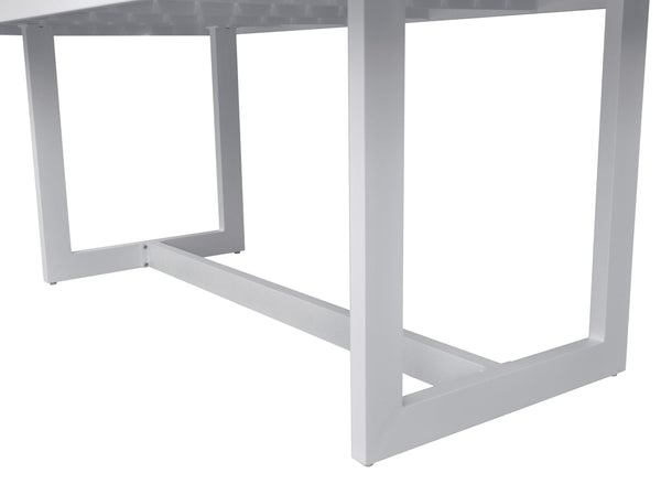 VIG Furniture Renava Wake - Modern White Outdoor Dining Table VGGEMONTALK-CH-WHT-1
