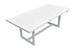 VIG Furniture Renava Wake - Modern White Outdoor Dining Table VGGEMONTALK-CH-WHT-1