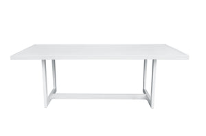 VIG Furniture Renava Wake - Modern White Outdoor Dining Table VGGEMONTALK-CH-WHT-1