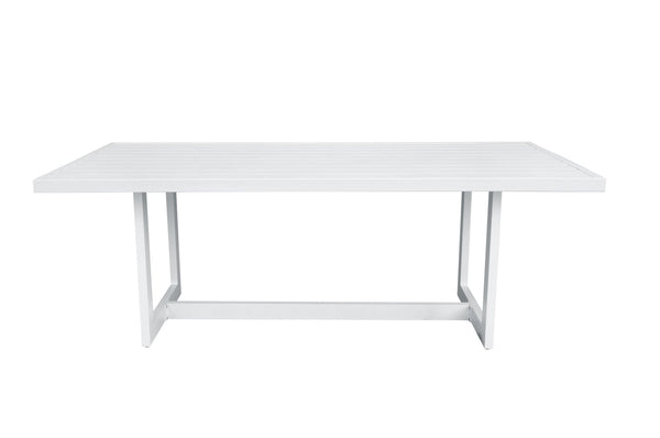 VIG Furniture Renava Wake - Modern White Outdoor Dining Table VGGEMONTALK-CH-WHT-1