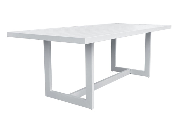 VIG Furniture Renava Wake - Modern White Outdoor Dining Table VGGEMONTALK-CH-WHT-1