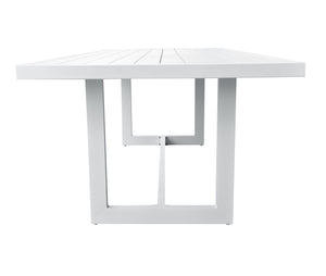 VIG Furniture Renava Wake - Modern White Outdoor Dining Table VGGEMONTALK-CH-WHT-1