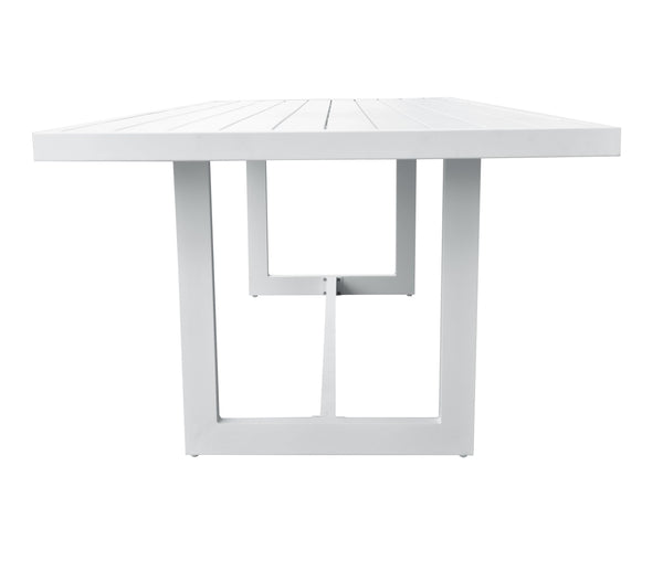 VIG Furniture Renava Wake - Modern White Outdoor Dining Table VGGEMONTALK-CH-WHT-1