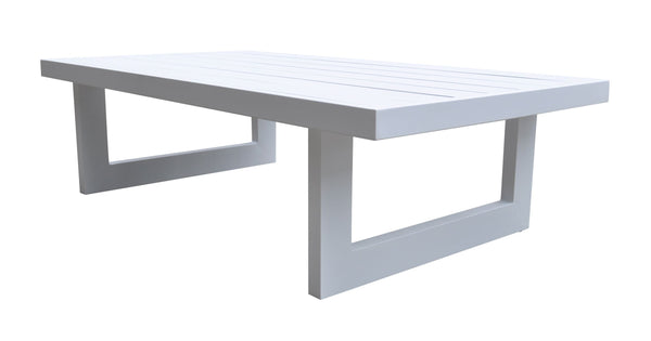 VIG Furniture Renava Wake - Modern White Outdoor Coffee Table VGGEMONTALK-WHT-CT