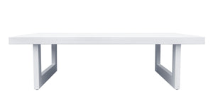VIG Furniture Renava Wake - Modern White Outdoor Coffee Table VGGEMONTALK-WHT-CT