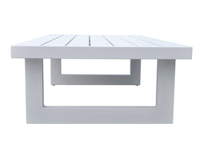 VIG Furniture Renava Wake - Modern White Outdoor Coffee Table VGGEMONTALK-WHT-CT