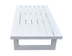 VIG Furniture Renava Wake - Modern White Outdoor Coffee Table VGGEMONTALK-WHT-CT