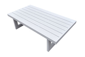 VIG Furniture Renava Wake - Modern White Outdoor Coffee Table VGGEMONTALK-WHT-CT