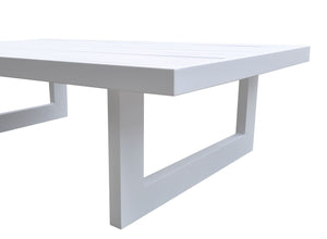 VIG Furniture Renava Wake - Modern White Outdoor Coffee Table VGGEMONTALK-WHT-CT