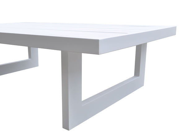 VIG Furniture Renava Wake - Modern White Outdoor Coffee Table VGGEMONTALK-WHT-CT